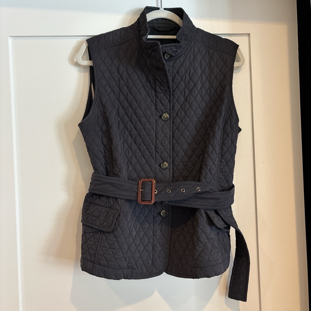 Max Mara Size 12 Weekend Vest in Navy Blue